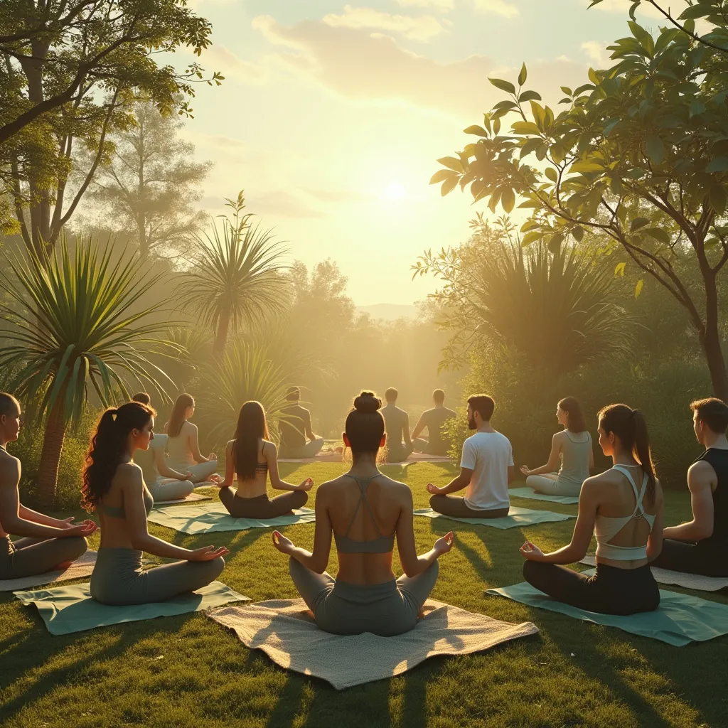 Séance de coaching en plein air